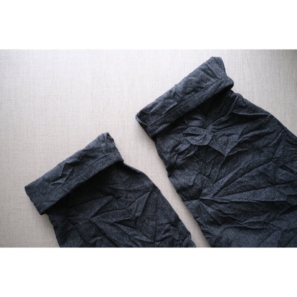 Yohji Yamamoto -  AW16 Wool-Blend Textured Pants - Picture 7 of 16